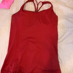 Lululemon Workout TankTop With Built in Bra
